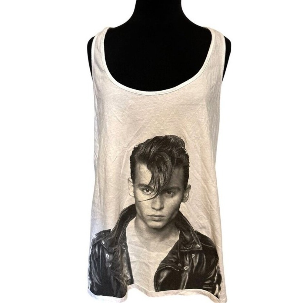 Cry-Baby‎ Johnny Depp Tank Top – Ripple Junction Licensed
